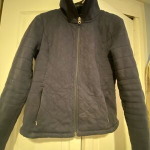 The Northface Quilted Navy Jacket
